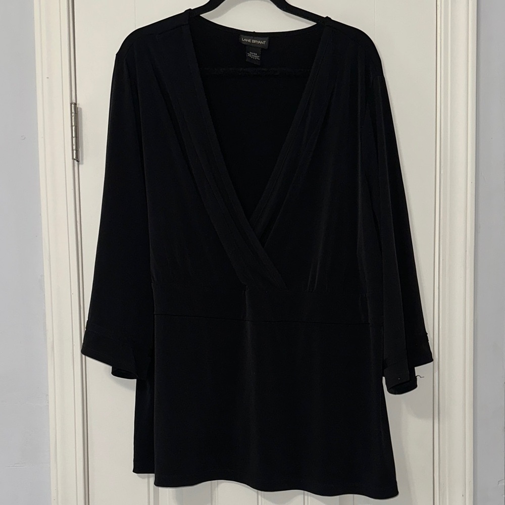 Lane Bryant Classic Black Top | 26/28